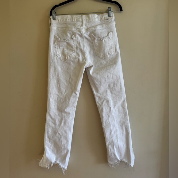 MOTHER Superior The Dutchie Ankle Jaws Jeans Almost Innocent Size 27 - Picture 5 of 12
